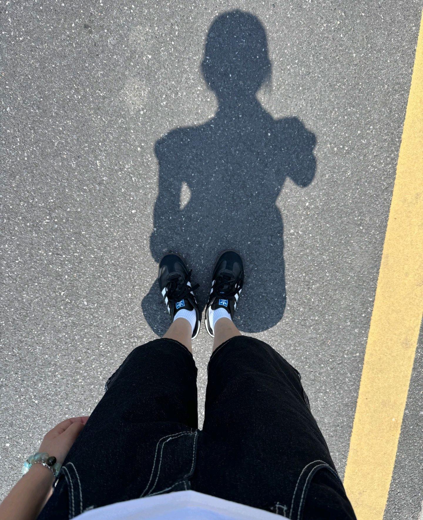 adidas originals SAMBA OG 圆头系带 低帮 板鞋 男女同款 黑白